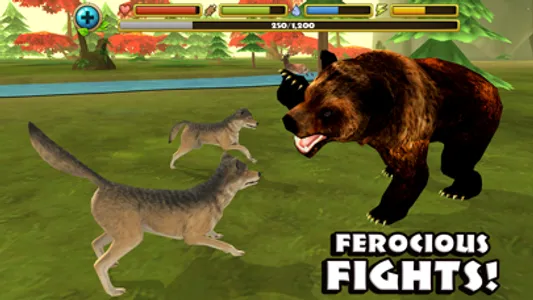 Wildlife Simulator: Wolf screenshot 1