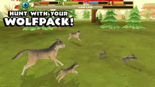 Wildlife Simulator: Wolf screenshot 2
