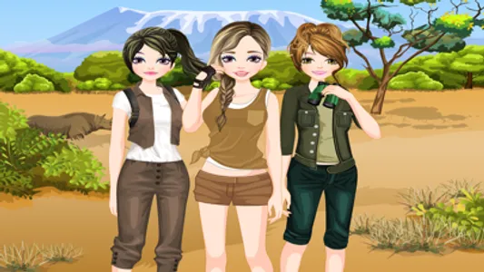 Safari Girls - Girls Games screenshot 2