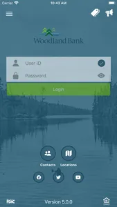 Woodland Bank Mobile Banking screenshot 0