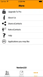 eContacts Lite : Phonebook Backup screenshot 4