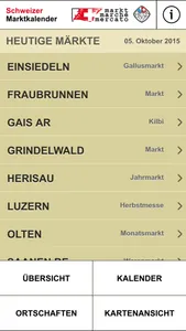 Marktkalender screenshot 0