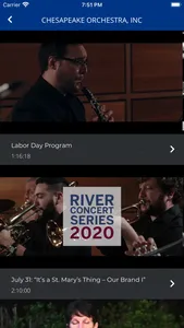 Chesapeake Orchestra screenshot 2