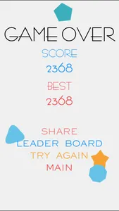 Dodge shape! (Dodge the shape and move up) screenshot 3