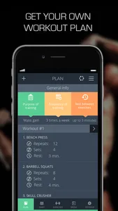 MyTrainer - gym workouts diary screenshot 0