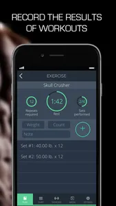 MyTrainer - gym workouts diary screenshot 2