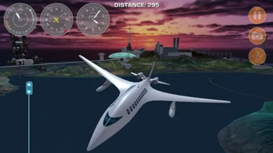 Airplane Fly Megatropolis screenshot 0