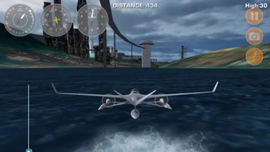 Airplane Fly Megatropolis screenshot 1