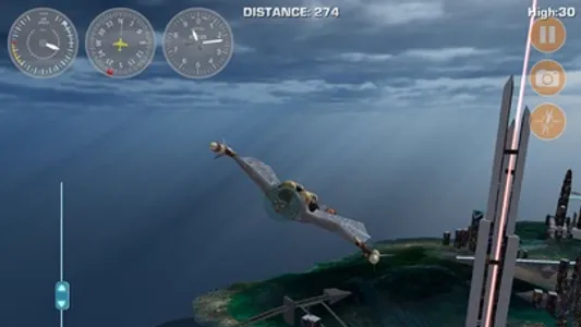 Airplane Fly Megatropolis screenshot 2