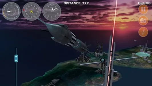 Airplane Fly Megatropolis screenshot 3