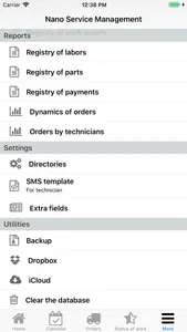 Nano Service Management screenshot 9