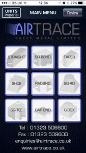 Airtrace Ordering App screenshot 0