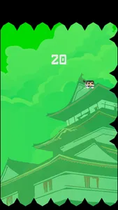 Bouncy Samurai - Tap to Make Him Bounce, Fight Time and Don't Touch the Ninja Shadow Spikes screenshot 2