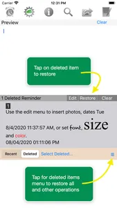 Menu Minder - To Do Reminders screenshot 4