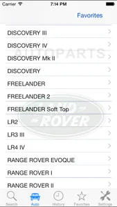 Autoparts for Land Rover screenshot 0