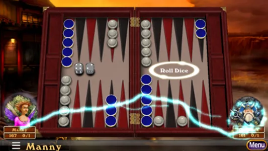 Hardwood Backgammon screenshot 2