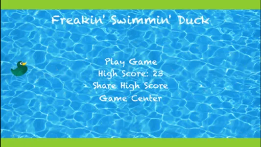 Freakin' Swimmin' Duck screenshot 0