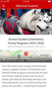 Northeastern Orientation screenshot 1