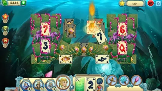 Solitaire Atlantis screenshot 2