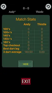 Thistles Darts Scorer screenshot 4