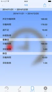 Time Sheet ◆ 出退勤管理 screenshot 2