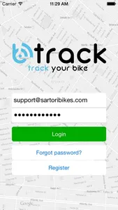 BTrack - Antitheft for bike screenshot 0