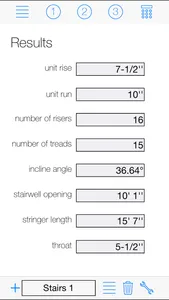 Stair Calc Pro screenshot 3