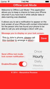 Offline Lost Mode screenshot 0