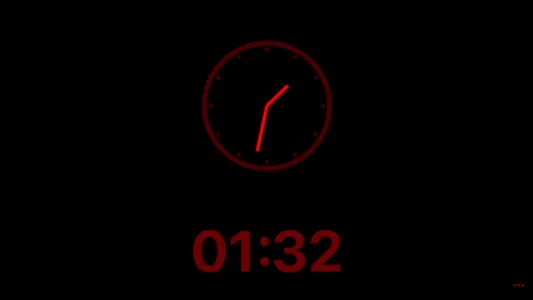 Bedside Clock - Digital/Analog screenshot 0