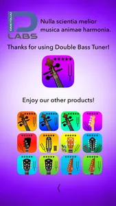 Double Bass Tuner Professional screenshot 9