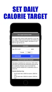 Calorie Counter and Tracker screenshot 1