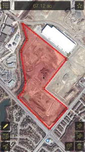 Map Calculator 2.0 - Measure Distance & Area, Map a Walk, Run or Bike Ride screenshot 1