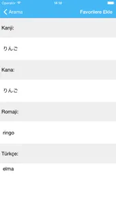 Japonca Sözlük screenshot 2
