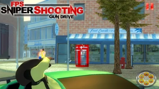 FPS Sniper Shooting Drive screenshot 1