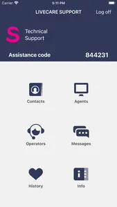 Livecare Support screenshot 1