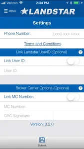 Landstar Connect® screenshot 0