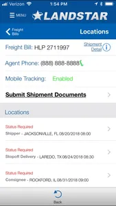 Landstar Connect® screenshot 2