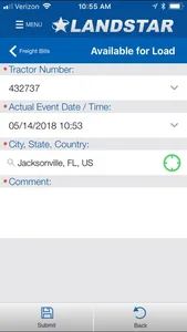 Landstar Connect® screenshot 8