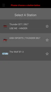 Thunder FM screenshot 0