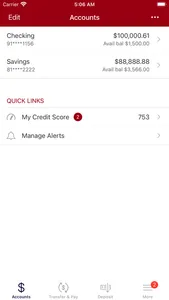 VFCU MOBILE BANKING screenshot 2