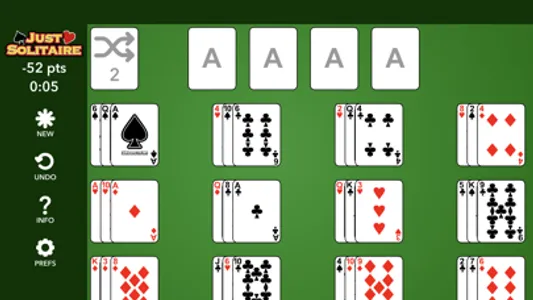 Just Solitaire: La Belle Lucie screenshot 2