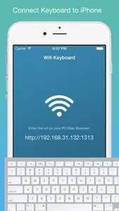 Wifi Keyboard - Connect your keyboard to iPhone/iPad with Wifi screenshot 0