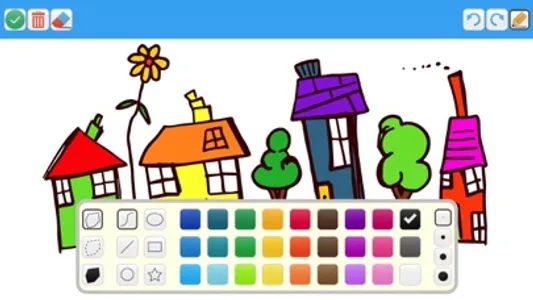 Whiteboard junior doodle pad screenshot 2