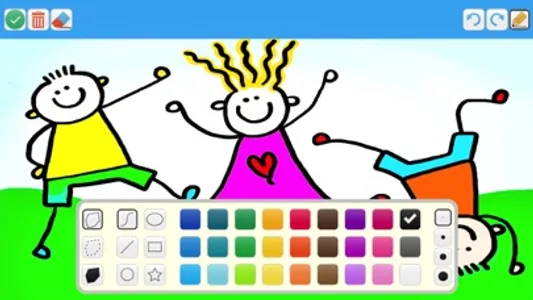 Whiteboard junior doodle pad screenshot 4