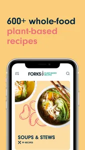 Forks Plant-Based Recipes screenshot 0