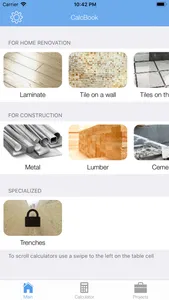 CalcBook - building calculator screenshot 0