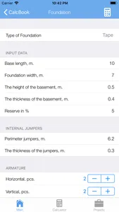 CalcBook - building calculator screenshot 5