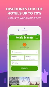 Hotels Scanner - find hotels screenshot 0