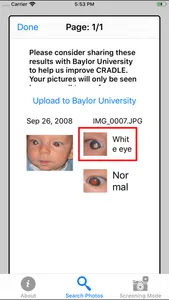 CRADLE White Eye Detector screenshot 2