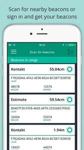 Dartle iBeacon Locator screenshot 0